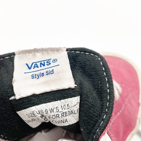 Vans red low top sneakers - Picture 9 of 11